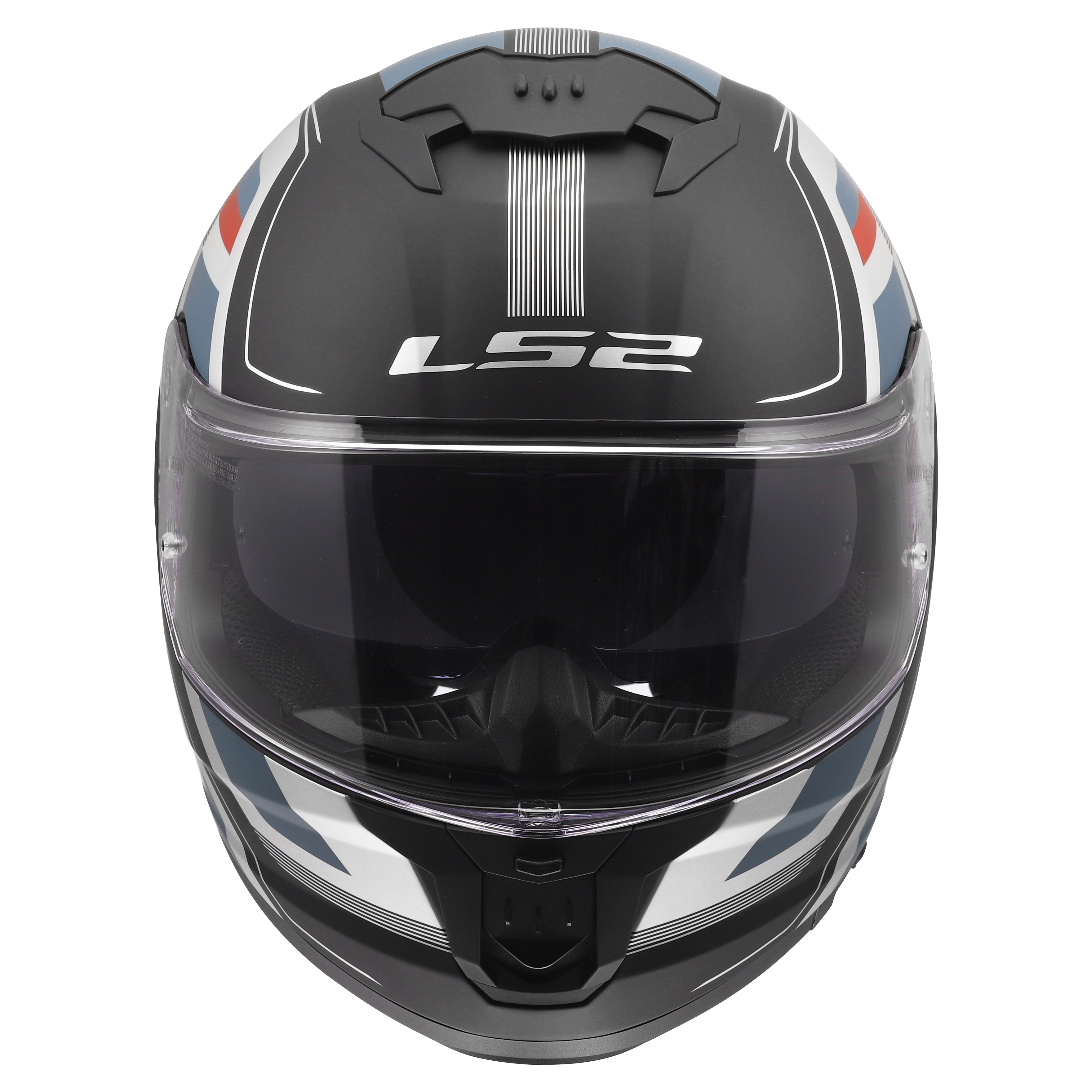 LS2 FF808 STREAM II  VINTAGE MATT BLACK PETROL (2)